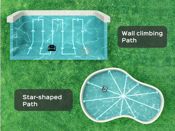 ACUEL Roboitic Pool Cleaner, Cordless Pool Vacuum with Powerful Suction, 140 Mins Runtime for Above/Inground Pools