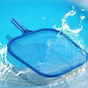 ACUEL Leaf Skimmer, Professional Skimmer Net for Cleaning Swimming Pools and Fountains